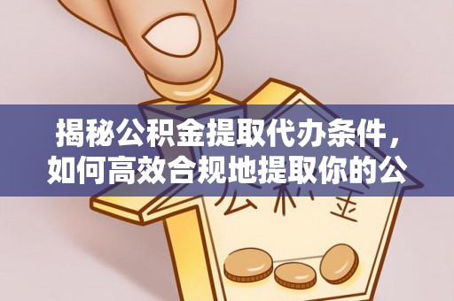 青龙揭秘公积金提取代办条件，如何高效合规地提取你的公积金