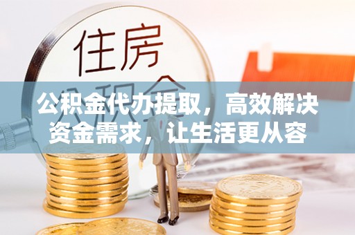 青龙公积金代办提取，高效解决资金需求，让生活更从容