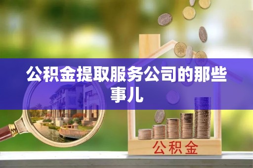 青龙公积金提取服务公司的那些事儿