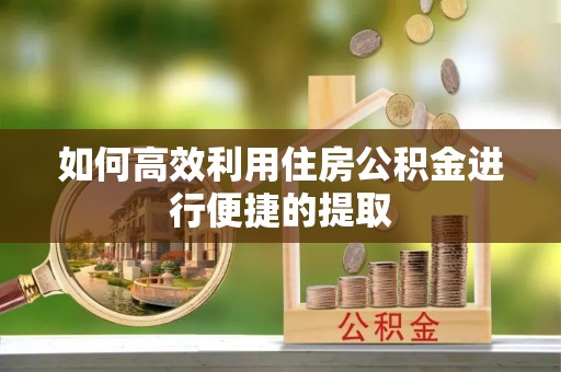 青龙如何高效利用住房公积金进行便捷的提取