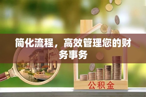 青龙简化流程，高效管理您的财务事务